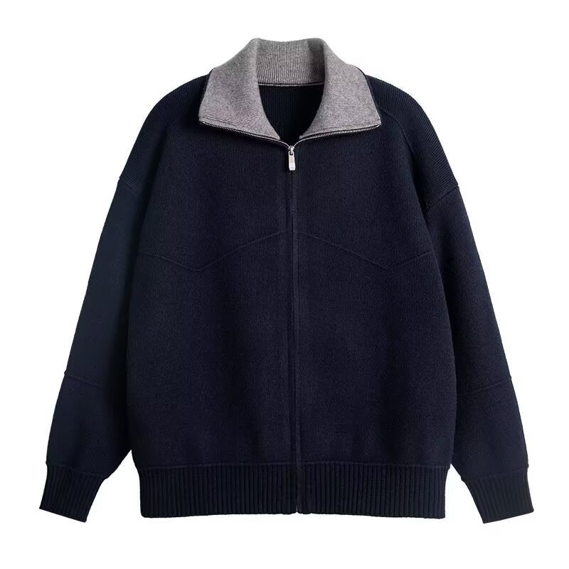 Autumn And Winter High-end Knitted Cardigan