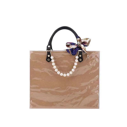 DIY Paper Bag Hand-painted Calligraphy Material Kit Large-capacity Handbag