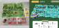 Children Puzzle Electric Railroad Speeder DIY Assembly Electric Car Automatic Rail City Scene Construction Education Toy Gift