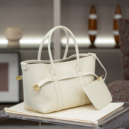 Women's Single Shoulder Handbag In Genuine Leather