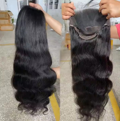 Wig Human Hair Body Wave Lace Front Wigs Glueless Hd Lace Frontal Wigs