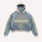 Fashion Casual Printed Polyester Sweater