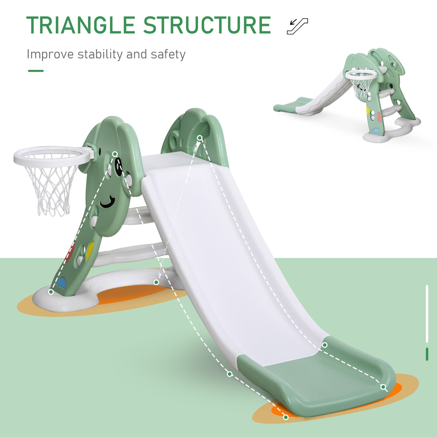 kids Slide for Indoor and Outdoor