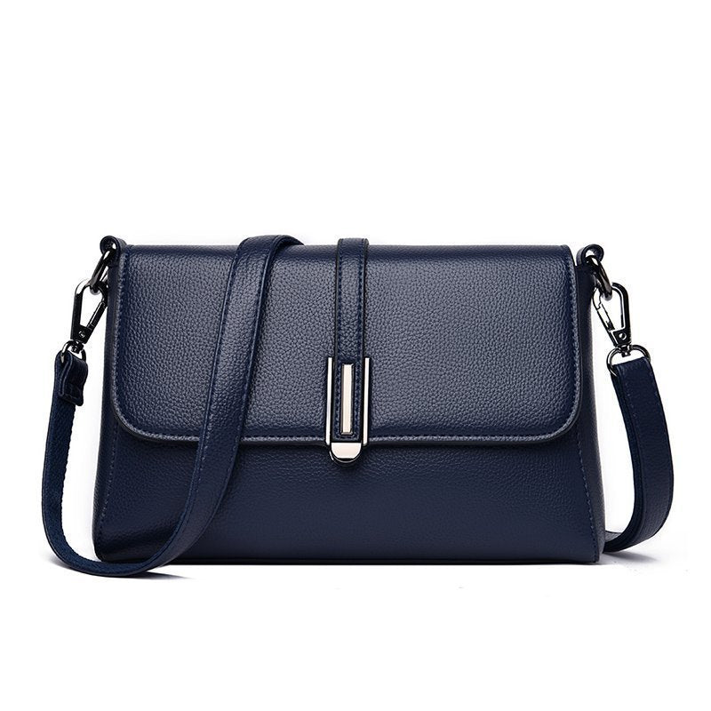 Casual PU Microfiber Leather Single Shoulder Crossbody Bag