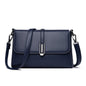 Casual PU Microfiber Leather Single Shoulder Crossbody Bag