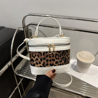 Ladies' Fashion Patchwork Single Shoulder Crossbody Small Square Bag
